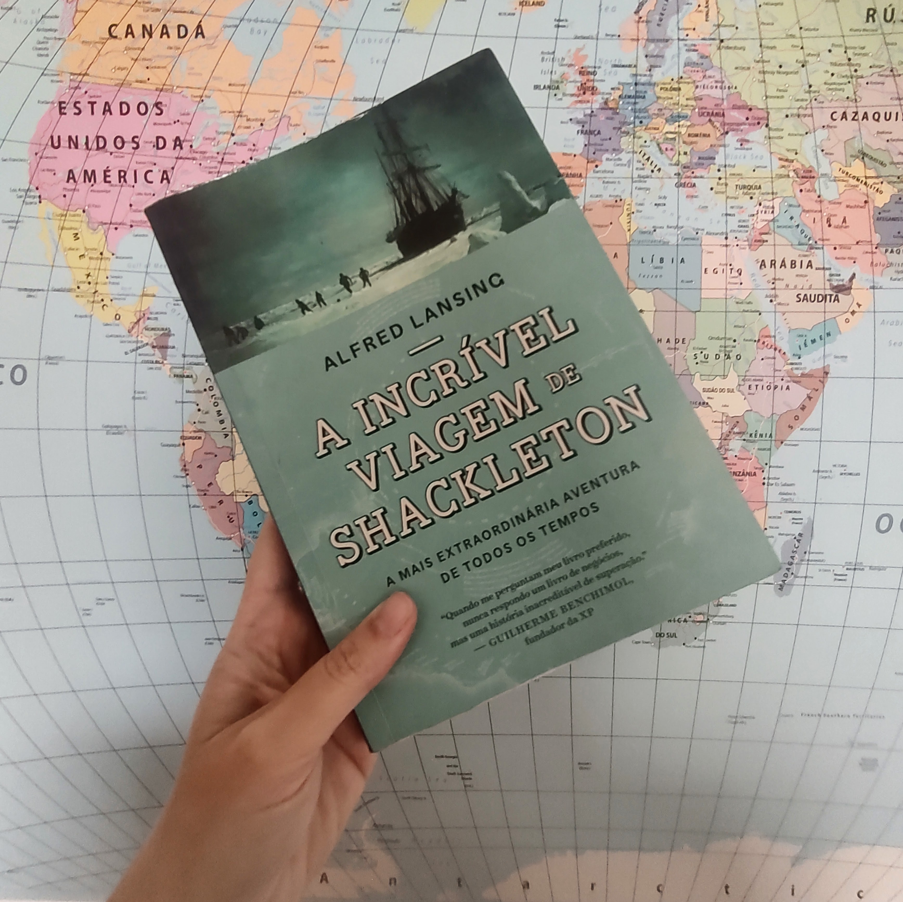 A incrível viagem de Shackleton, Alfred Lansing