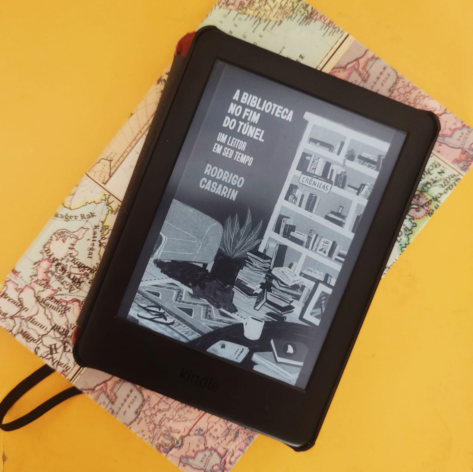 A biblioteca no fim do túnel, Rodrigo Casarin